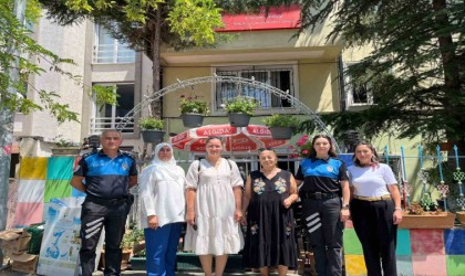 Polis ekipleri 0-6 yaş çocuk ilk kabul merkezini ziyaret etti