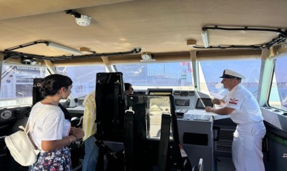 Sahil Güvenlik Botuna yoğun ilgi