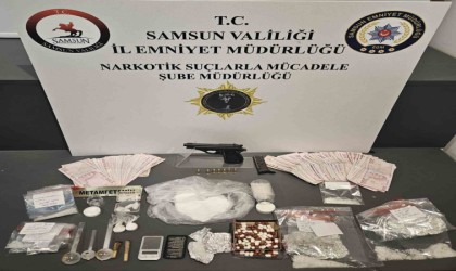 Samsunda uyuşturucu operasyonu: 4 gözaltı