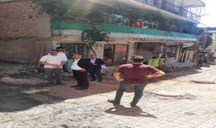 Tavşantepe Caddesi çalışmalarında son etaba geldi