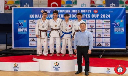 Yeşil-beyazlı Judocu Osman Yıldırım, Avrupa ikincisi oldu