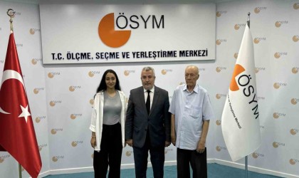 YKSye giren en genç ve en yaşlı üniversite adayları, ÖSYM Başkanı Ersoy ile buluştu