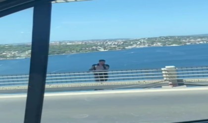 15 Temmuz Şehitler Köprüsünde intihar girişimi