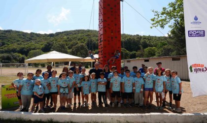 9 bin çocuk Doğa Kampında hem eğlendi hem doğa ile tanıştı