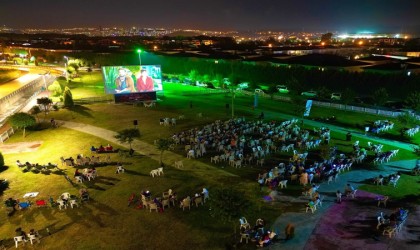 Açık havada sinema keyfi