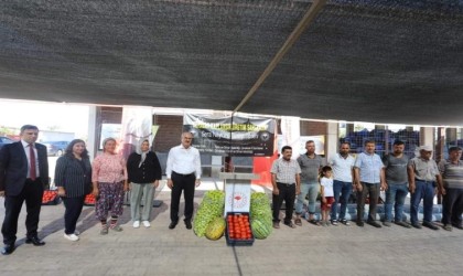 Ayvacıkta Sera Naylonu Teslim Töreni