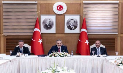 Bakan Fidan Arap Ligi ülkelerinin Ankara Büyükelçileri ile buluştu