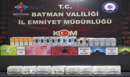 Batmanda gümrük kaçağı 200 paket sigara ele geçirildi