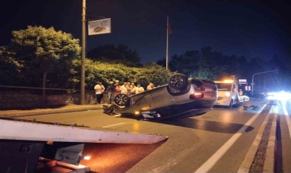 Beykozda trafik kazası: 1 yaralı