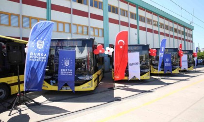 Bursa Büyükşehirin ulaşım filosu büyüyor
