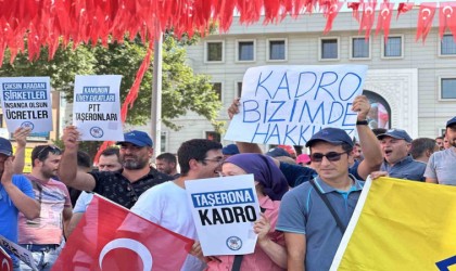 Bursada PTT işçileri isyan etti