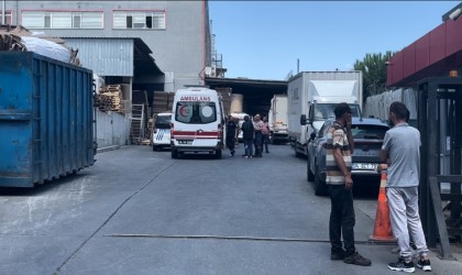 Esenyurtta iş yerinde feci kaza: 1 ölü, 1 yaralı