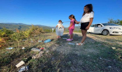 Gurbetçi ailenin çevre duyarlılığı takdir görüyor