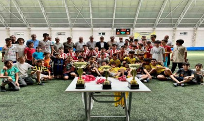 Hacılarda Yaz Kuran Kursları Futbol Turnuvası sona erdi