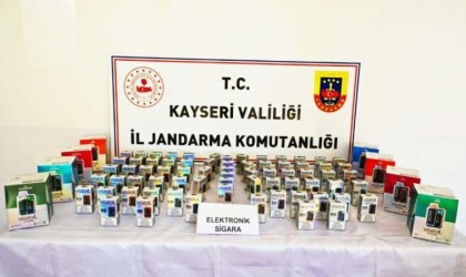 Jandarmadan kaçak elektronik sigara operasyonu