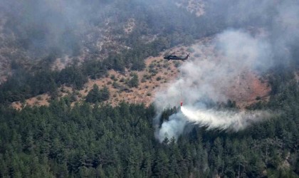 Karabükteki orman yangını 44 saati aştı