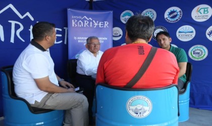 Kayseri Kariyer Merkezinde 1 ayda 200den fazla kişi işe yerleşti