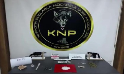 Kayseride torbacı operasyonu: 1 gözaltı