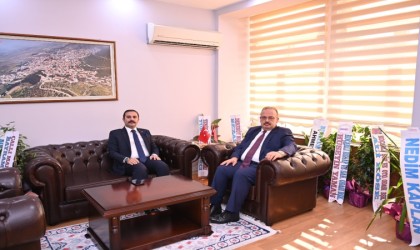 Koçarlı Kaymakamı Taşkın, Vali Canbolatı ağırladı