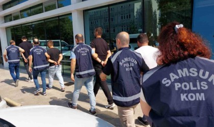 Kuyumcudan 10 milyon lira haraç isteyen suç örgütüne operasyon: 7 gözaltı