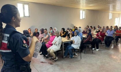 Malatyada jandarma ekipleri KADES uygulamasını tanıttı