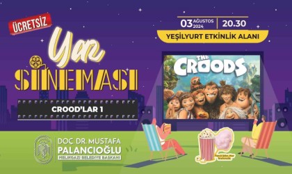 Melikgazide Yaz Sineması etkinlikleri başlıyor