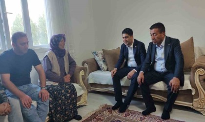 MHPli Özdemir sel felaketi yaşayan Bünyanda incelemelerde bulundu