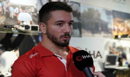 Milli güreşçi Polat Polatçı, dünya ve Avrupa şampiyonlukları hedefliyor