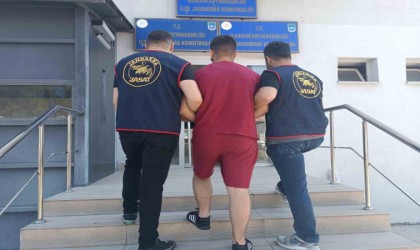 Öldürme suçundan 12 yıl 4 ay 10 gün hapis cezası ile aranan şahıs Jandarmaya yakalandı