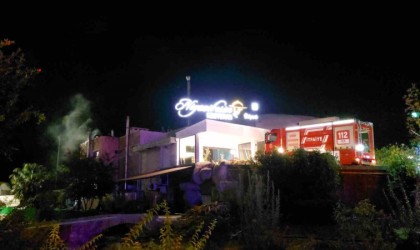 Samsunda restoran yangını