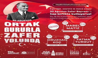 Şişlide ‘30 Ağustos Zafer Bayramı coşkuyla kutlanacak