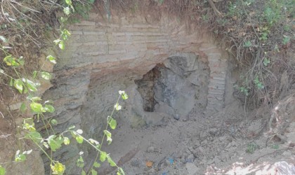 Sultangazide definecilerin talan ettiği alan havadan görüntülendi