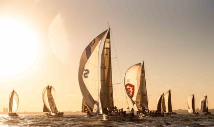 TAYK-Slam Eker Olympos Regatta Yelken Festivalinde Yat Sınıfı Yarışları 28 takımla başladı
