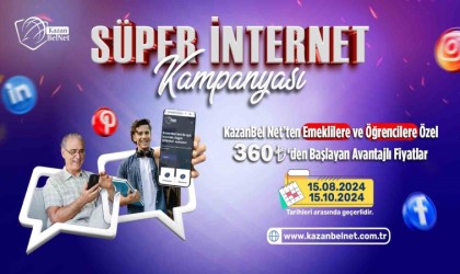 Ucuz ve güvenli internetin adresi Kazanbel Net