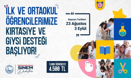 Üsküdarda ilk ve orta öğretim öğrencilerine kırtasiye ve giyim desteği başlıyor