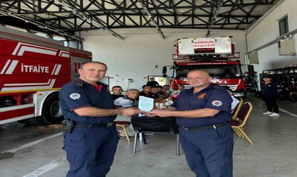 Vezirköprü itfaiyede görev değişimi