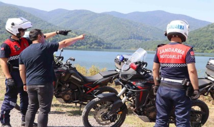 Yalovada jandarmadan orman yangınlarına karşı denetimler