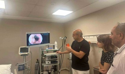 Yutma güçlüğü çeken hasta, yıllar sonra doya doya su içti