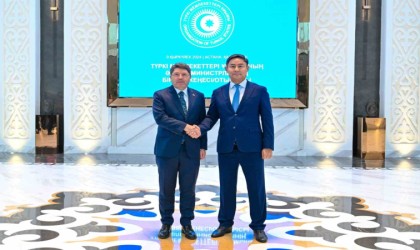 Adalet Bakanı Tunç, Kazak mevkidaşı Yeskarayev ile görüştü