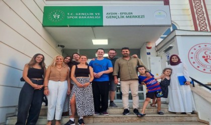 Almanya gençlik merkezi çalışanları, Aydını yakından tanıma fırsatı buldu