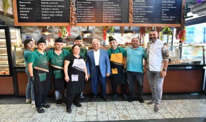 Argıncık Toptancılar Sitesi esnafından Başkan Büyükkılıça hizmet teşekkürü