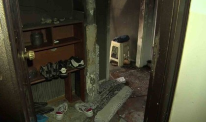 Avcılarda bir kişi evini yaktı, ardından kedisini alarak kayıplara karıştı