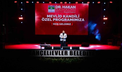 Bahçelievlerde Mevlid Kandili Özel Programı düzenlendi