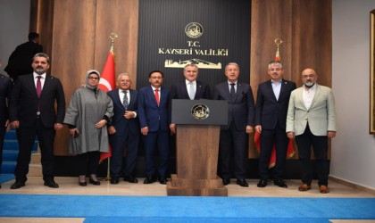 Bakan Aşkın Baktan Kayseri Valiliğine ziyaret