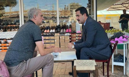 Başkan Taşkın, Emekliler Parkı esnafı ile bir araya geldi