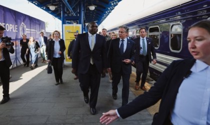 Blinken ve Lammy Kieve geldi