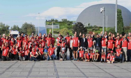 Bursanın kurtuluşunun 102inci yıldönümüne motosikletliler renk kattı