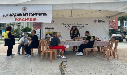 Büyükşehir Atakumda vatandaşı dinliyor