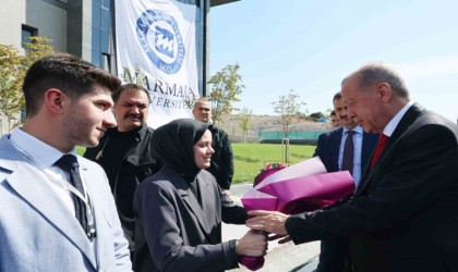 Cumhurbaşkanı Erdoğan: “Toplamda 12 milyar liralık yatırımla hayata geçirilen külliyemizle eğitim ve bilim alanındaki hedeflerimize biraz daha yaklaşıyoruz