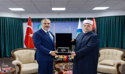 Dışişleri Bakanı Fidandan Kosova İslam Birliğine ziyaret